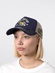 Бейсболка VON DUTCH арт. VD/1/CT/CREW/30  (темно-синий)